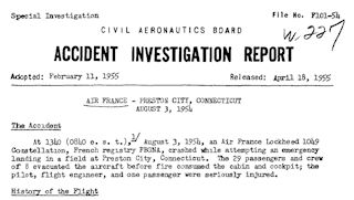 Accident Investigation Report