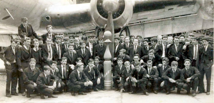 Promotion 1960-1963 lors de la remise des diplômes