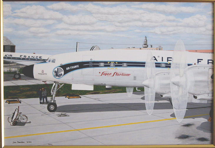 Peinture aéronautique Jean Bienvenu