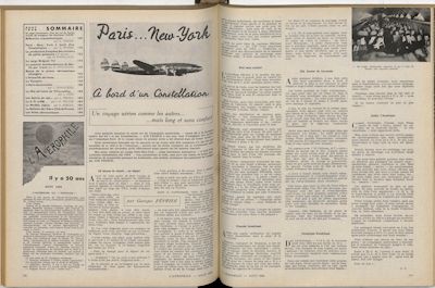 L'Aérophile Août 1946 - Clic pour grande taille