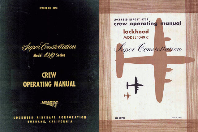 L.1049C Crew Operating Manual