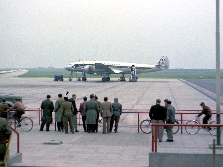 F-BAZO à Prague Ruzyne - 3 mars 1957 - Clic pour grande taille