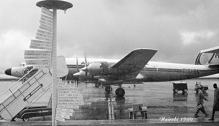 F-BHBN à Nairobi - 1960 - Clic pour grande taille
