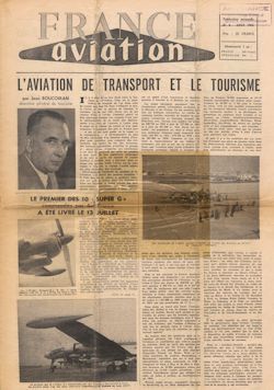 France Aviation août 1955 - Clic pour grande taille
