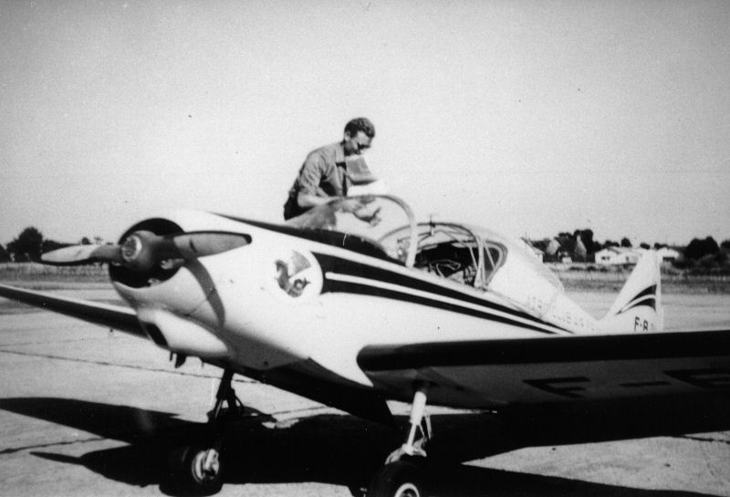 Stage vol moteur et à voile mai 1959