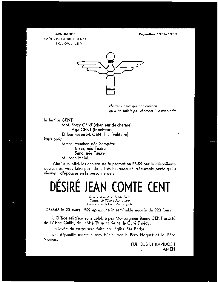 Père-cent Promo 1956-1959