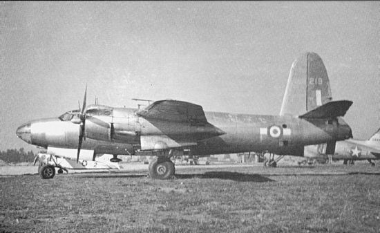 B26 219 à Pau en 1948