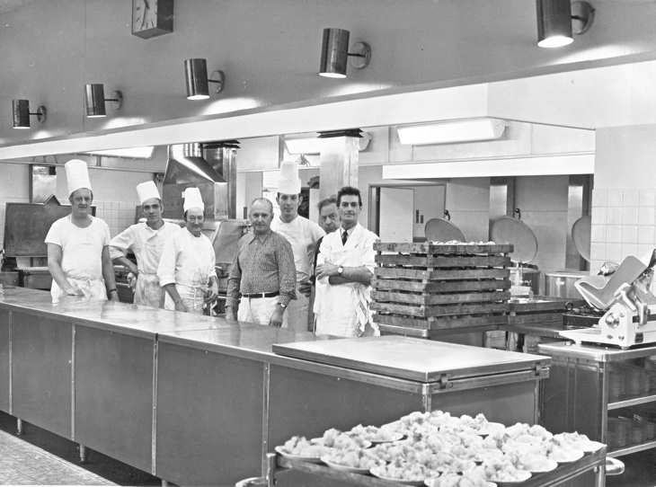 Les cuisines en 1965