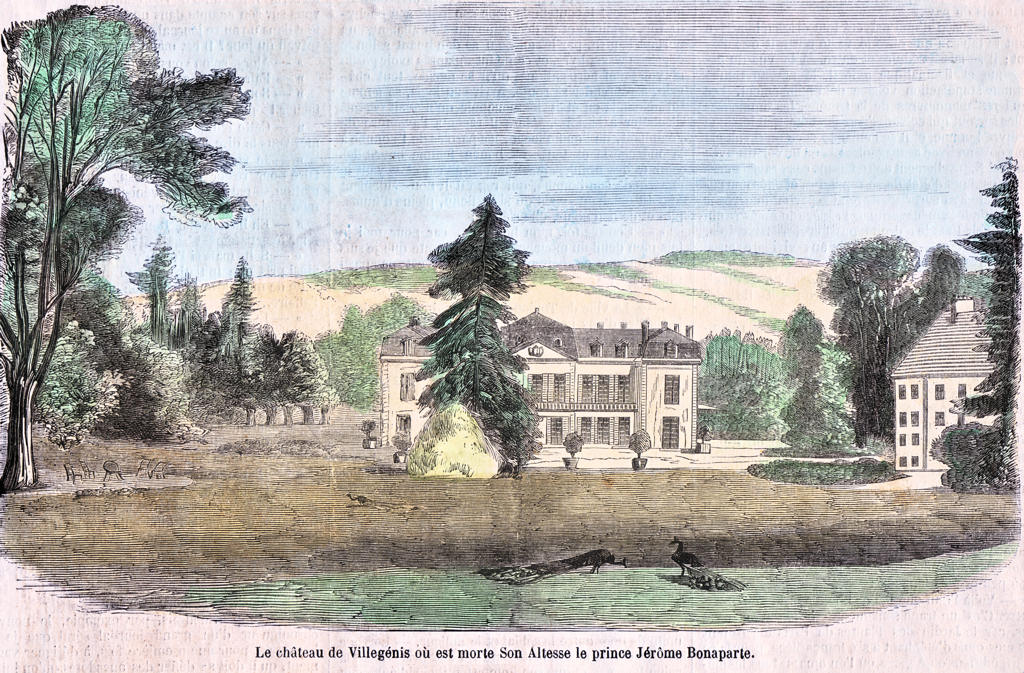 Gravure Villegénis Juin 1860